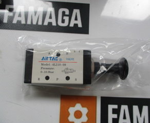 Пневмораспределитель
Push-Pull Valve 4L210-08 Airtac